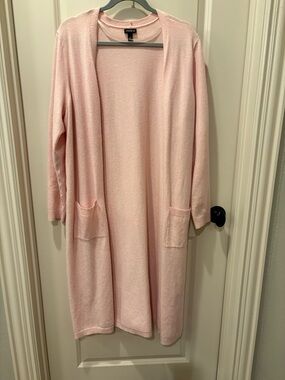 torrid Blush Pink Open-Front Cardigan